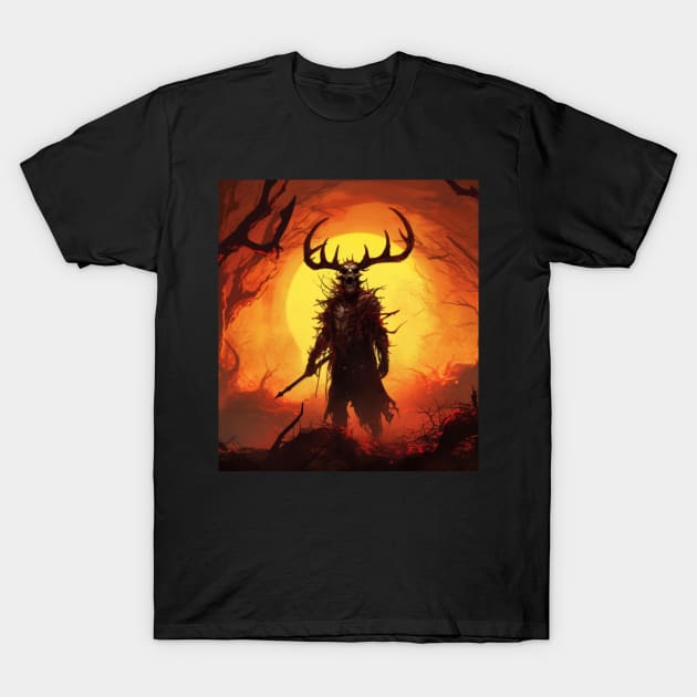 Diablo Druid T-Shirt by Nightarcade